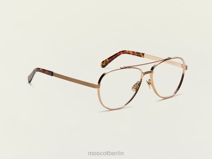 Brille 44ZR289 Gold Moscot rasieren