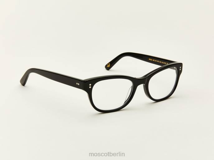 Brille 44ZR297 Schwarz Moscot bren