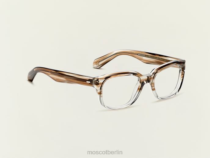 Brille 44ZR300 brauner Rauch Moscot Zindik
