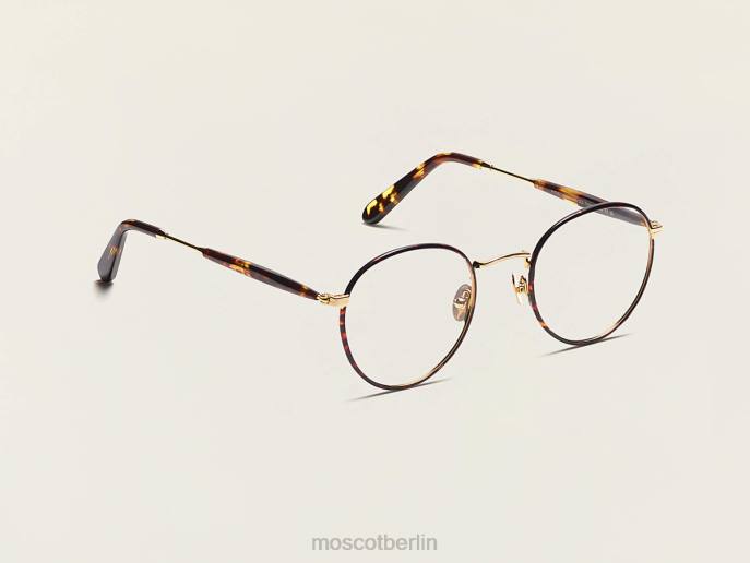 Brille 44ZR310 Schildkröte/Gold Moscot Pitsel