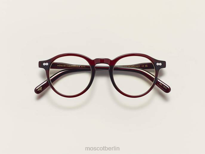 Brille 44ZR31 Burgund Moscot miltzen