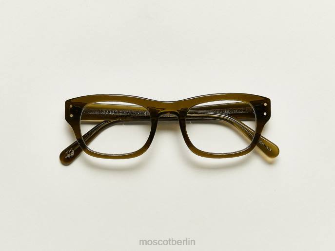 Brille 44ZR51 olivgrün Moscot nebb