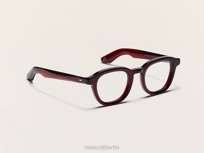 Brille 44ZR68 Burgund Moscot dahven