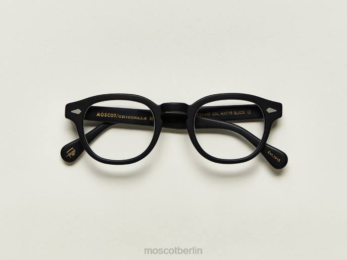 Brille 44ZR6 Matt-schwarz Moscot Lemtosch