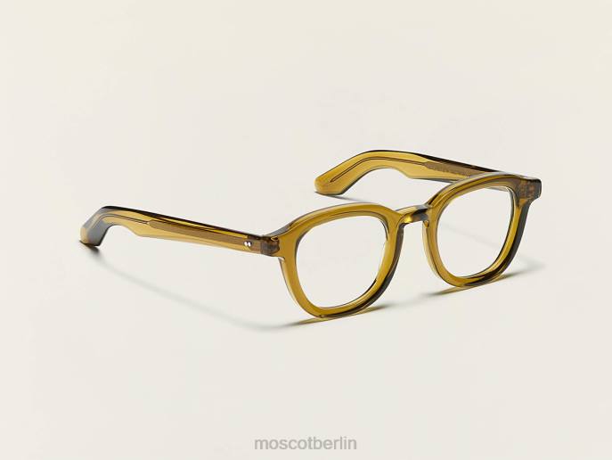 Brille 44ZR70 olivbraun Moscot dahven