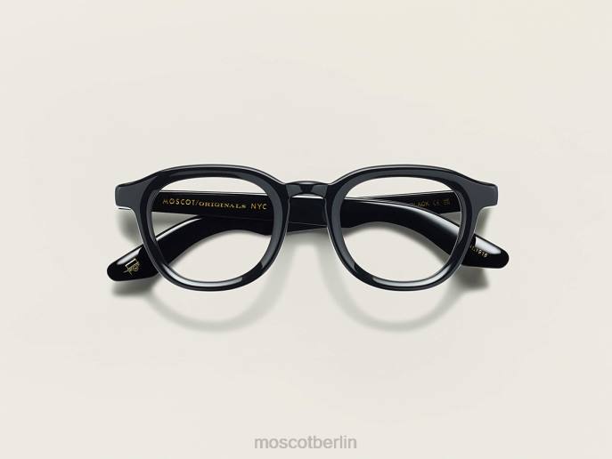 Brille 44ZR74 Schwarz Moscot dahven
