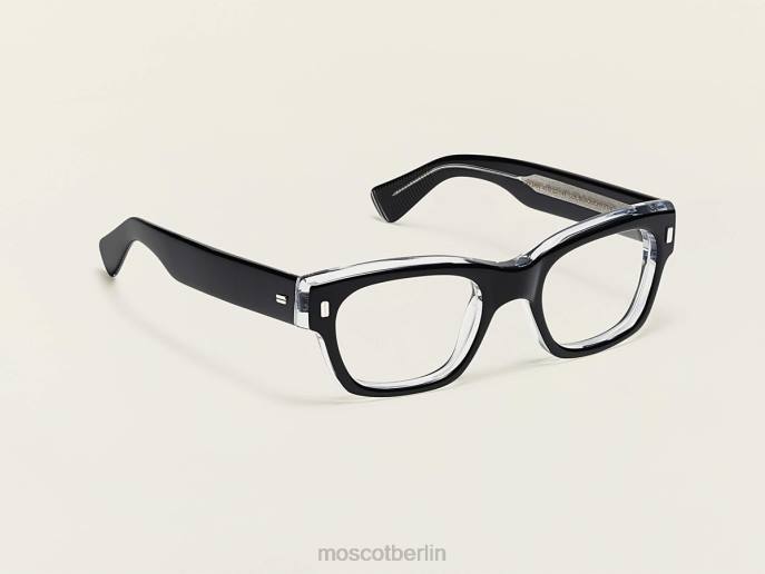 Brille 44ZR75 schwarzer Kristall Moscot zogan