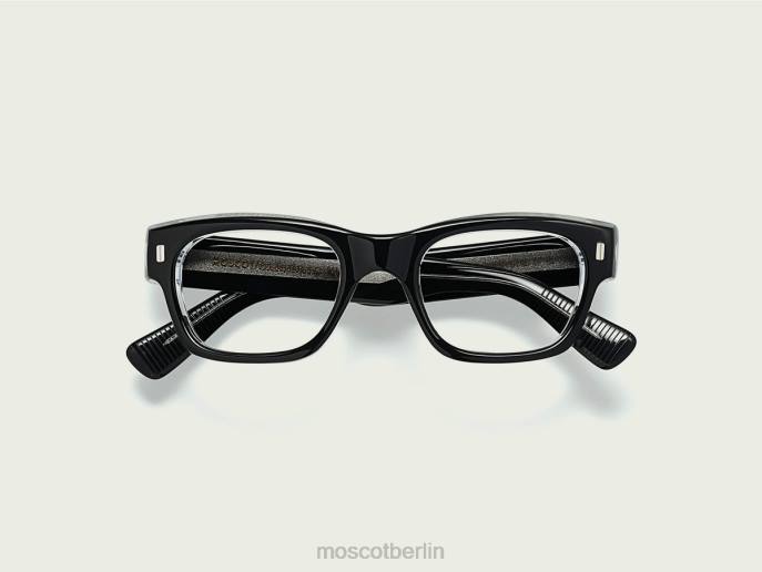 Brille 44ZR75 schwarzer Kristall Moscot zogan