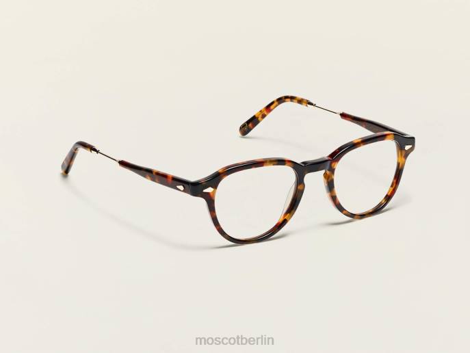 Brille 44ZR82 Schildkröte/Gold Moscot kasch