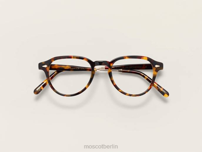 Brille 44ZR82 Schildkröte/Gold Moscot kasch
