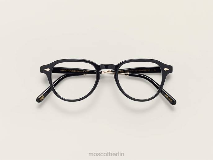 Brille 44ZR83 schwarzes Gold Moscot kasch