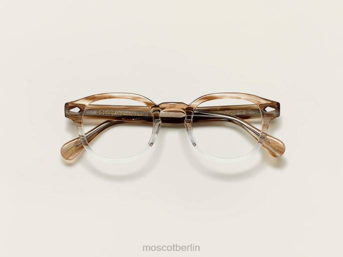 Brille 44ZR8 brauner Rauch Moscot Lemtosch