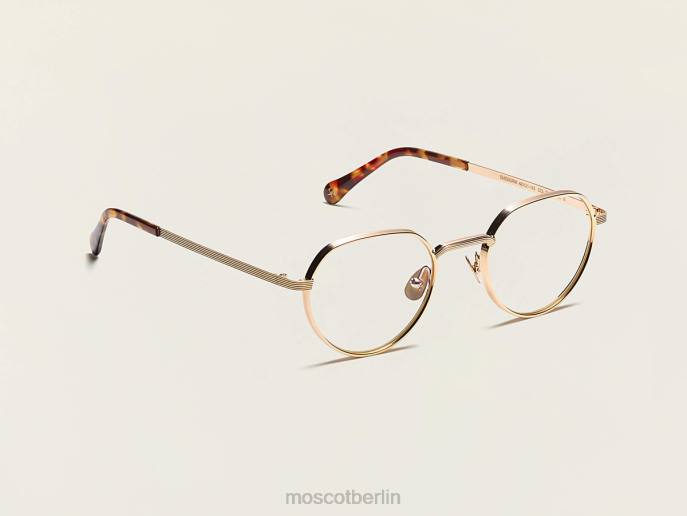 Brille 44ZR99 Gold Moscot smendrik