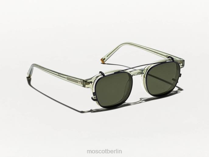 Gläser 44ZR858 Matt-schwarz Moscot Arthur Clip
