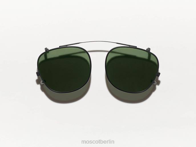 Gläser 44ZR858 Matt-schwarz Moscot Arthur Clip