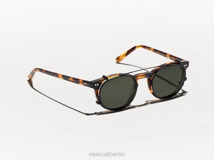 Gläser 44ZR860 Matt-schwarz Moscot Frankie-Clip