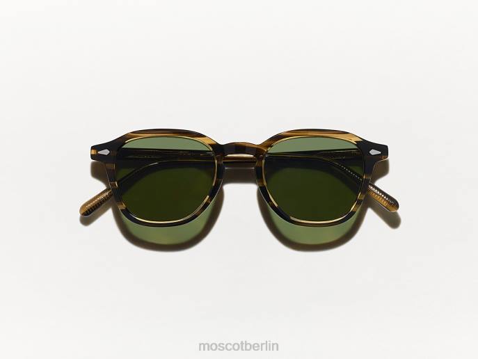 Gläser 44ZR871 braun/bambus Moscot Vantz Sonne