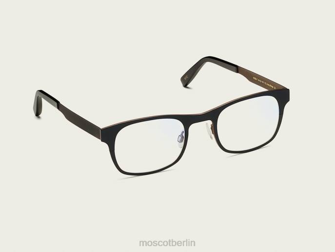 Gläser 44ZR893 marine/beige Moscot nebb-t mit Blaulichtfilter