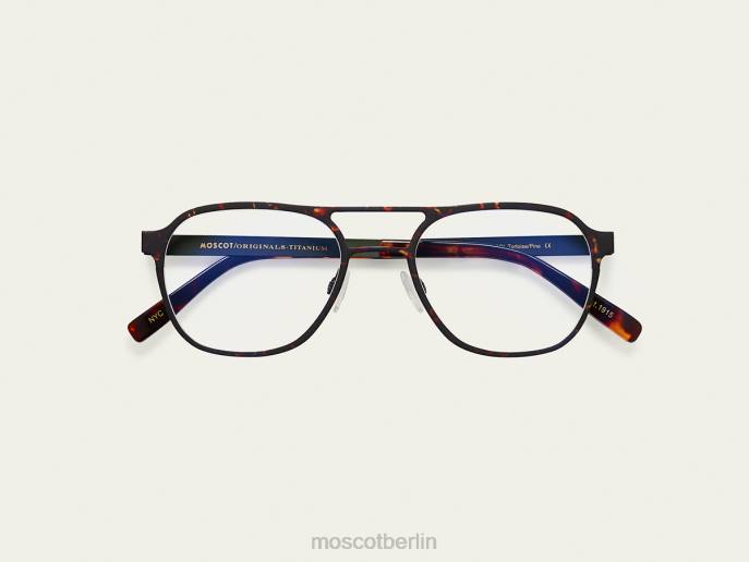 Gläser 44ZR903 Schildkröte/Kiefer Moscot Zulu-T mit Blaulichtfilter