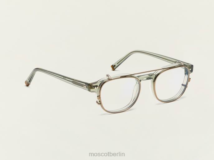 Gläser 44ZR907 Messing Moscot Arthur Clip mit Blaulichtfilter