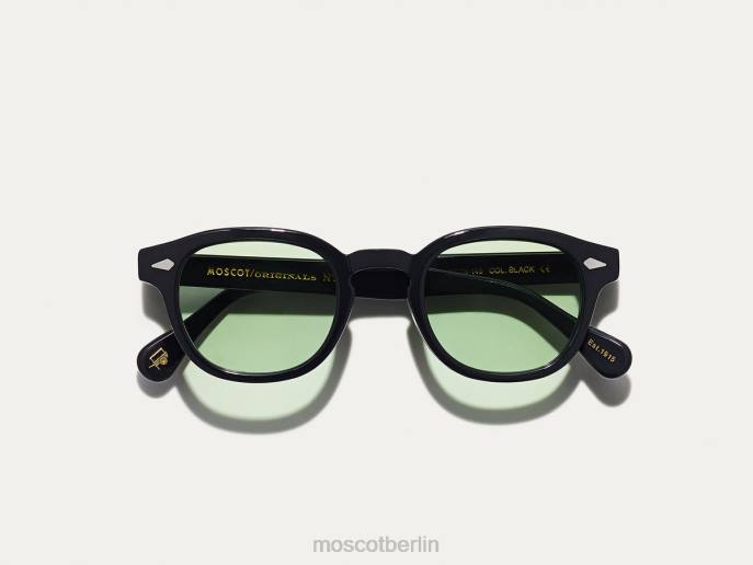Gläser 44ZR652 Rampenlicht Moscot Lemtosh-Schwarz mit maßgeschneiderten Farbtönen