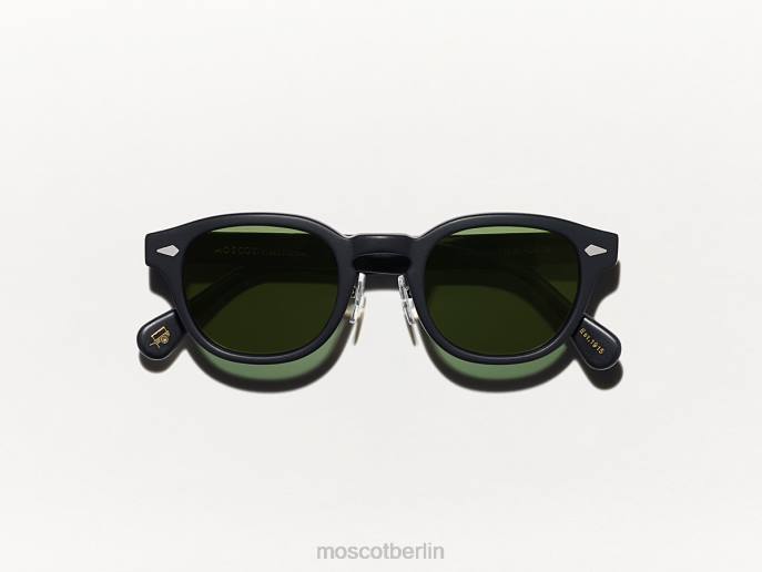 Gläser 44ZR679 Matt-schwarz Moscot Lemtosh Sun mit Nasenpads aus Metall