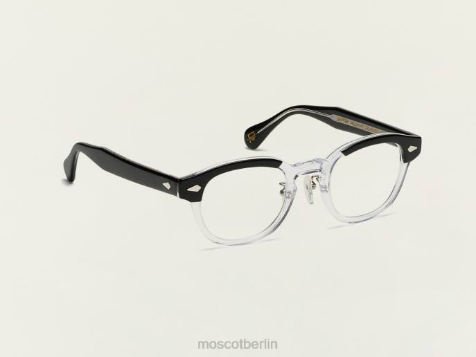 Gläser 44ZR686 Schwarz/Kristall Moscot Lemtosh mit Nasenpads aus Metall