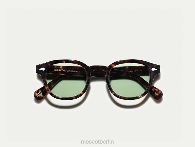 Gläser 44ZR692 Rampenlicht Moscot Lemtosh-Schildkröte mit maßgeschneiderten Farbtönen