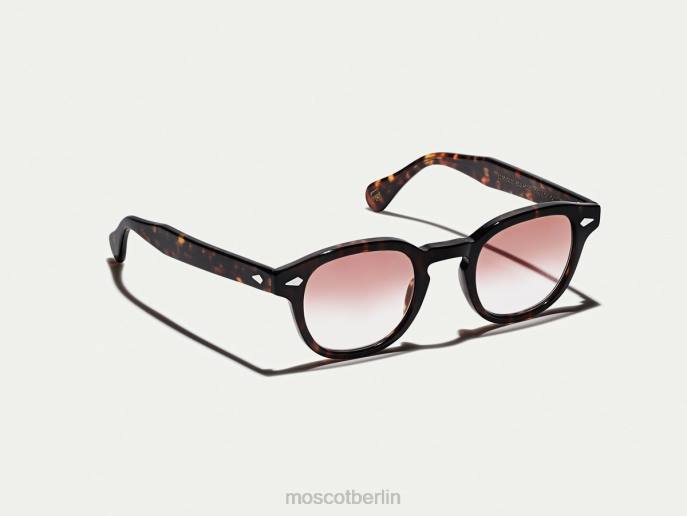 Gläser 44ZR700 Wurzelbier verblassen Moscot Lemtosh-Schildkröte mit maßgeschneiderten Farbtönen