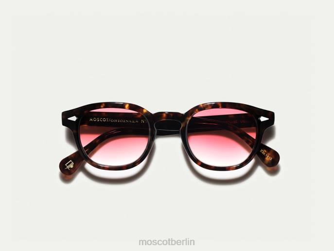 Gläser 44ZR702 Big Apple verblassen Moscot Lemtosh-Schildkröte mit maßgeschneiderten Farbtönen