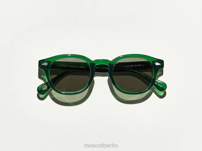 Gläser 44ZR707 Smaragd Moscot Lemtosh-Sonne polarisiert