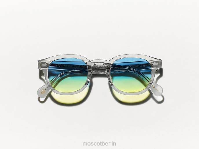 Gläser 44ZR722 Aqua-Sonnenaufgang Moscot Lemtosh hellgrau mit maßgeschneiderten Farbtönen