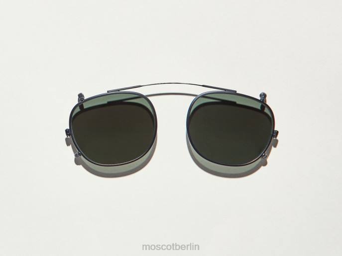 Gläser 44ZR731 Matt-schwarz Moscot Cliptosh