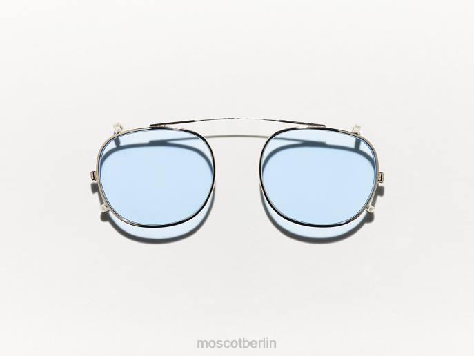Gläser 44ZR734 Bel Air Blau Moscot Cliptosh Gold mit maßgeschneiderten Farbtönen