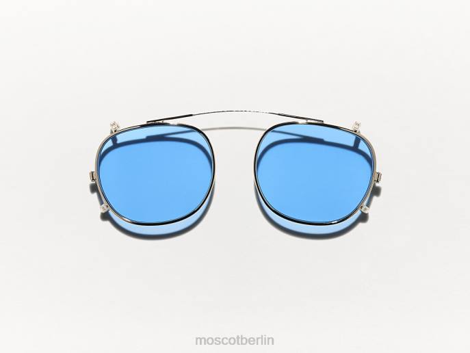 Gläser 44ZR735 Promi-Blau Moscot Cliptosh Gold mit maßgeschneiderten Farbtönen