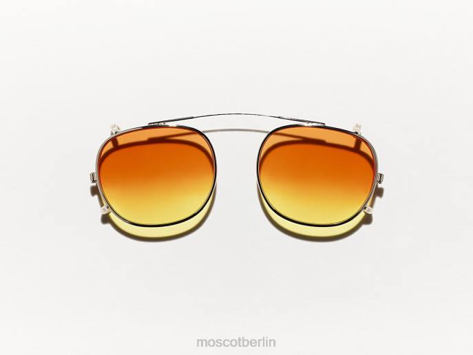 Gläser 44ZR745 Zuckermais Moscot Cliptosh Gold mit maßgeschneiderten Farbtönen