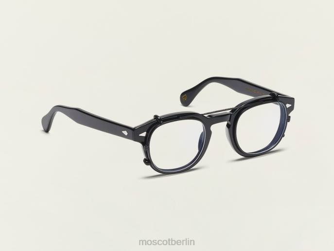 Gläser 44ZR764 Matt-schwarz Moscot Cliptosh mit Blaulichtfilter