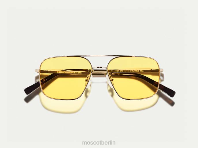 Brille 44ZR767 sanftes Gelb Moscot Stärkeres Gold mit maßgeschneiderten Farbtönen