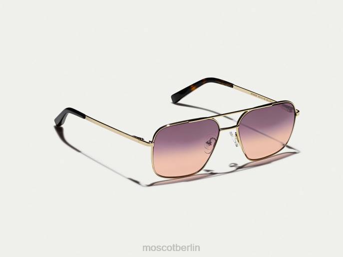 Brille 44ZR775 Lichter der Stadt Moscot Stärkeres Gold mit maßgeschneiderten Farbtönen