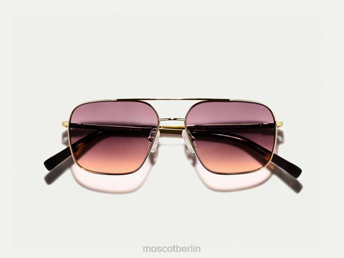 Brille 44ZR775 Lichter der Stadt Moscot Stärkeres Gold mit maßgeschneiderten Farbtönen