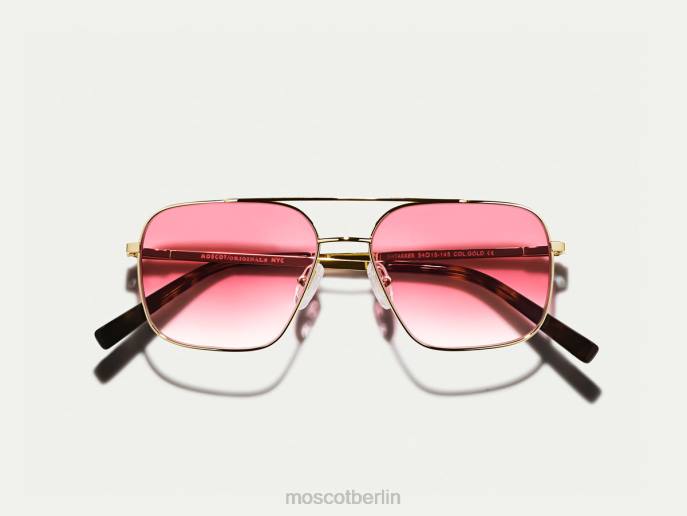 Brille 44ZR776 Big Apple verblassen Moscot Stärkeres Gold mit maßgeschneiderten Farbtönen