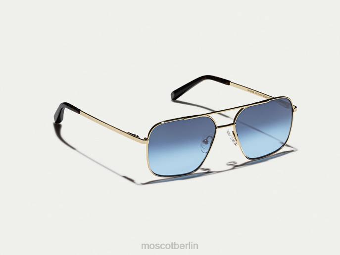 Brille 44ZR779 Denim Blue Moscot Stärkeres Gold mit maßgeschneiderten Farbtönen