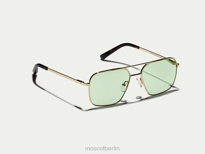 Brille 44ZR782 Rampenlicht Moscot Stärkeres Gold mit maßgeschneiderten Farbtönen