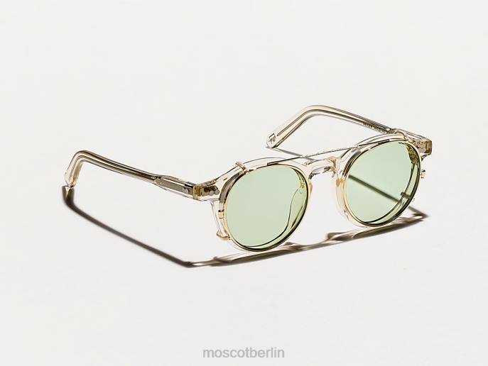 Brille 44ZR807 Rampenlicht Moscot Clipzen Gold mit maßgeschneiderten Farbtönen