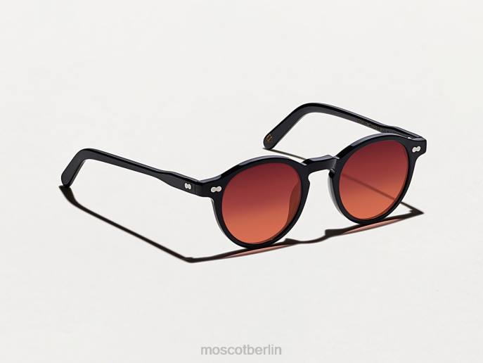 Brille 44ZR825 Cabernet Moscot Miltzenschwarz mit maßgeschneiderten Farbtönen