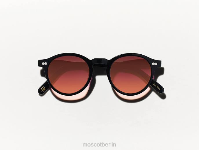 Brille 44ZR825 Cabernet Moscot Miltzenschwarz mit maßgeschneiderten Farbtönen