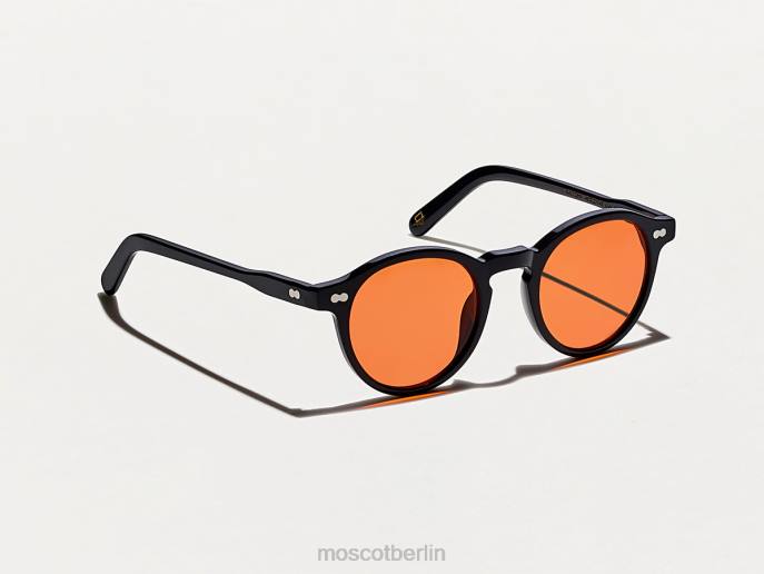 Brille 44ZR827 Woodstock-Orange Moscot Miltzenschwarz mit maßgeschneiderten Farbtönen