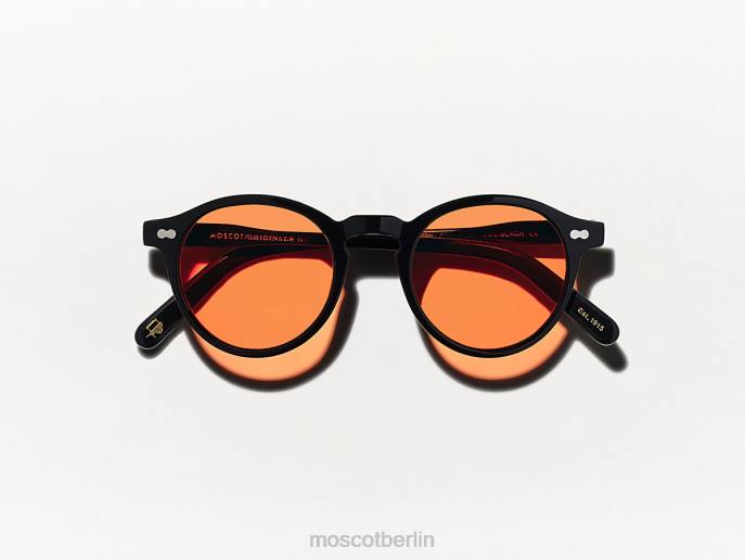 Brille 44ZR827 Woodstock-Orange Moscot Miltzenschwarz mit maßgeschneiderten Farbtönen