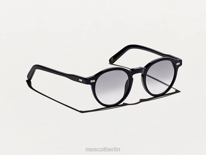 Brille 44ZR829 amerikanisches Grau verblassen Moscot Miltzenschwarz mit maßgeschneiderten Farbtönen