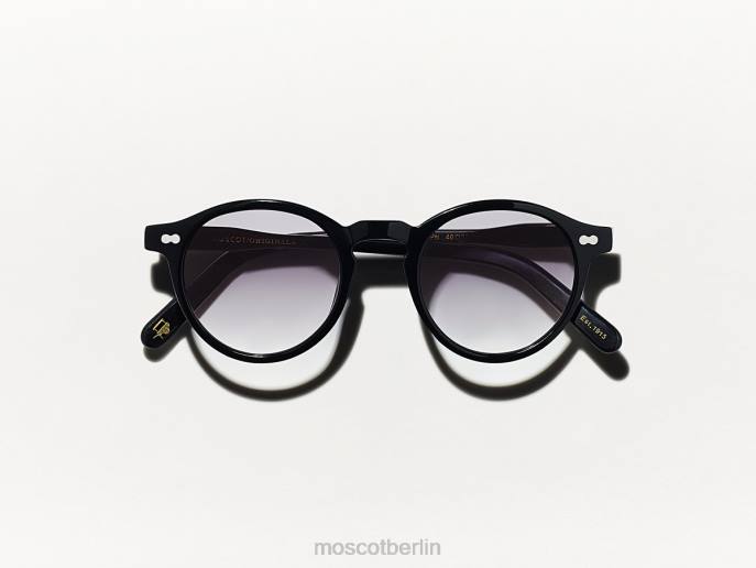 Brille 44ZR829 amerikanisches Grau verblassen Moscot Miltzenschwarz mit maßgeschneiderten Farbtönen